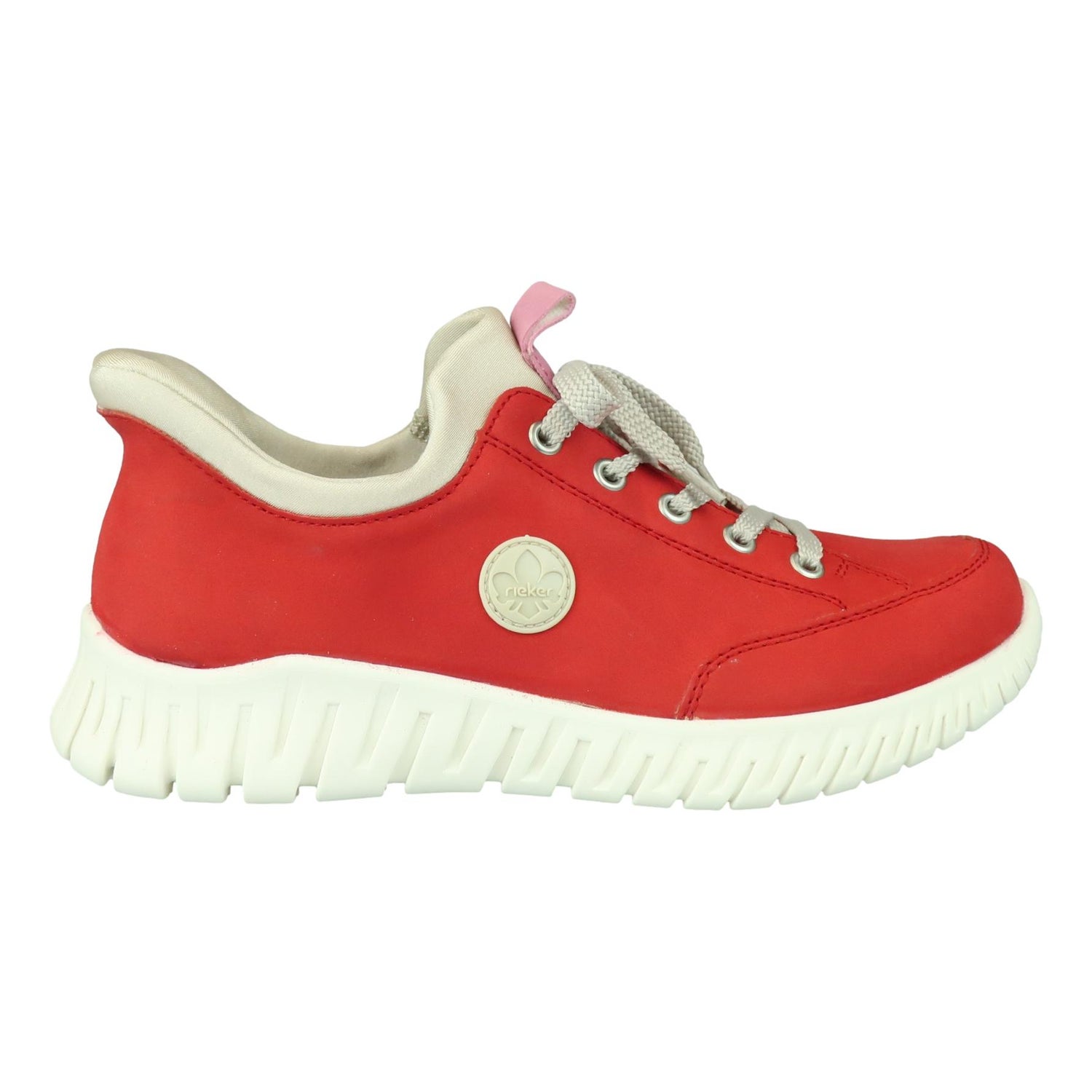 Mocassin Rieker Femme M5354 - Confort Largeur - Semelle Intérieure Amovible - Style Printemps-Été