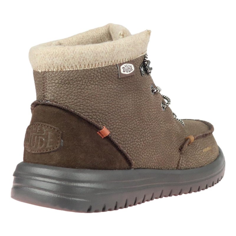 HEYDUDE  Bradley leather brown