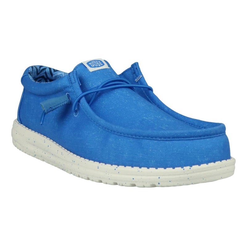 HEYDUDE Wally canvas Blue