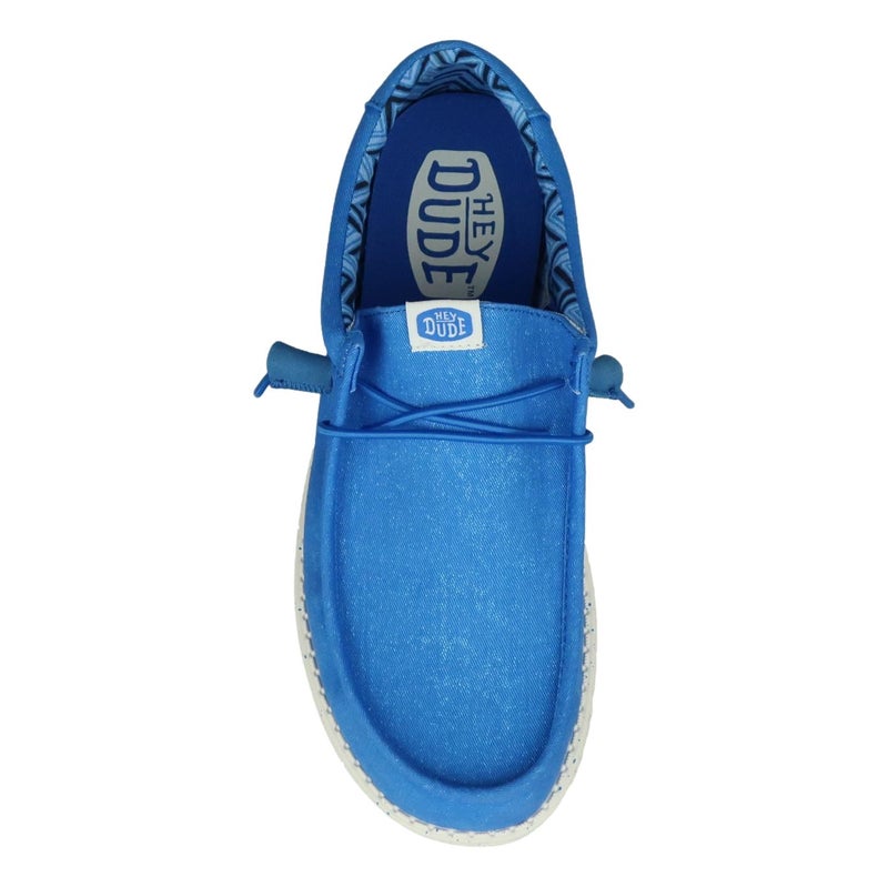 HEYDUDE Wally canvas Blue