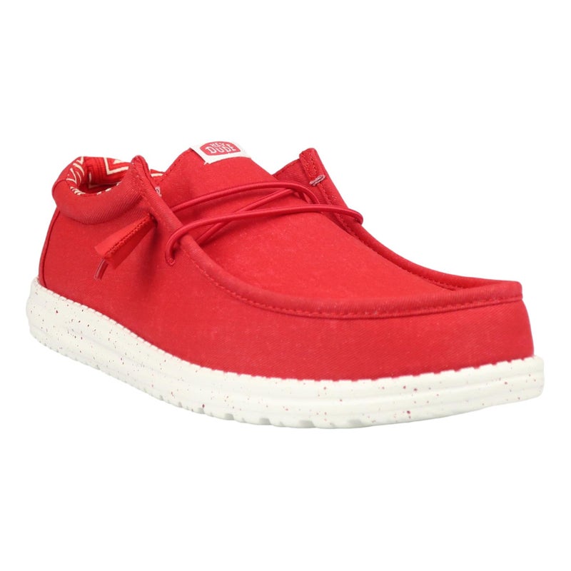 HEYDUDE Wally strech savvy red