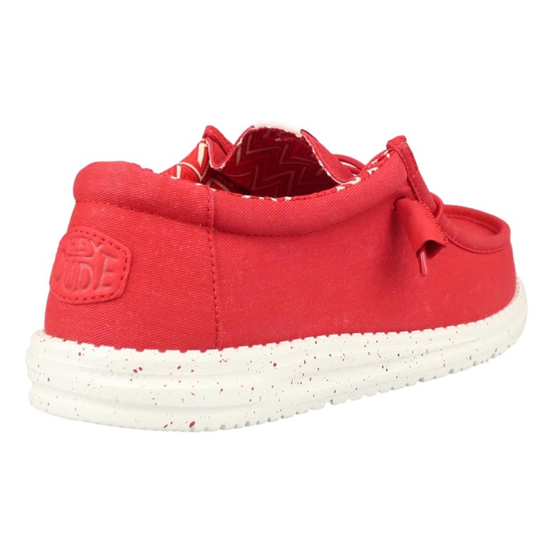 HEYDUDE Wally strech savvy red