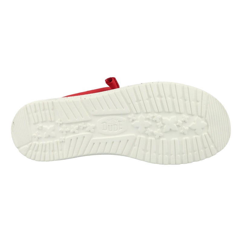 HEYDUDE Wally strech savvy red