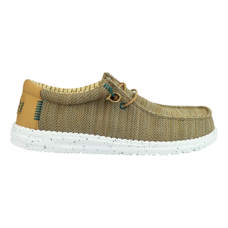 HEYDUDE Wally strech sox Bone Brown