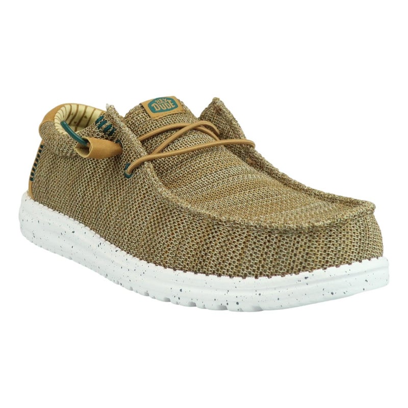 HEYDUDE Wally strech sox Bone Brown