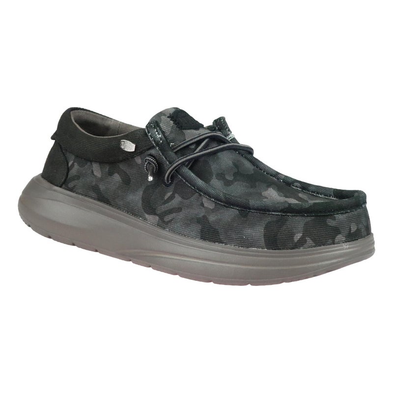 HEYDUDE Wally COMF twill black