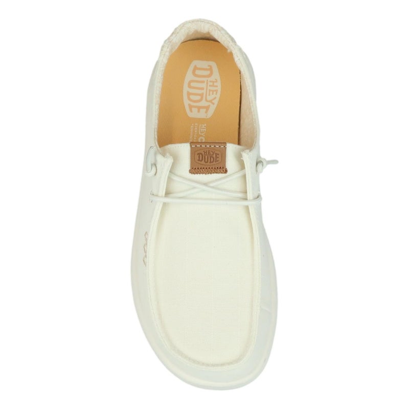 HEYDUDE Wendy Rise chambray white