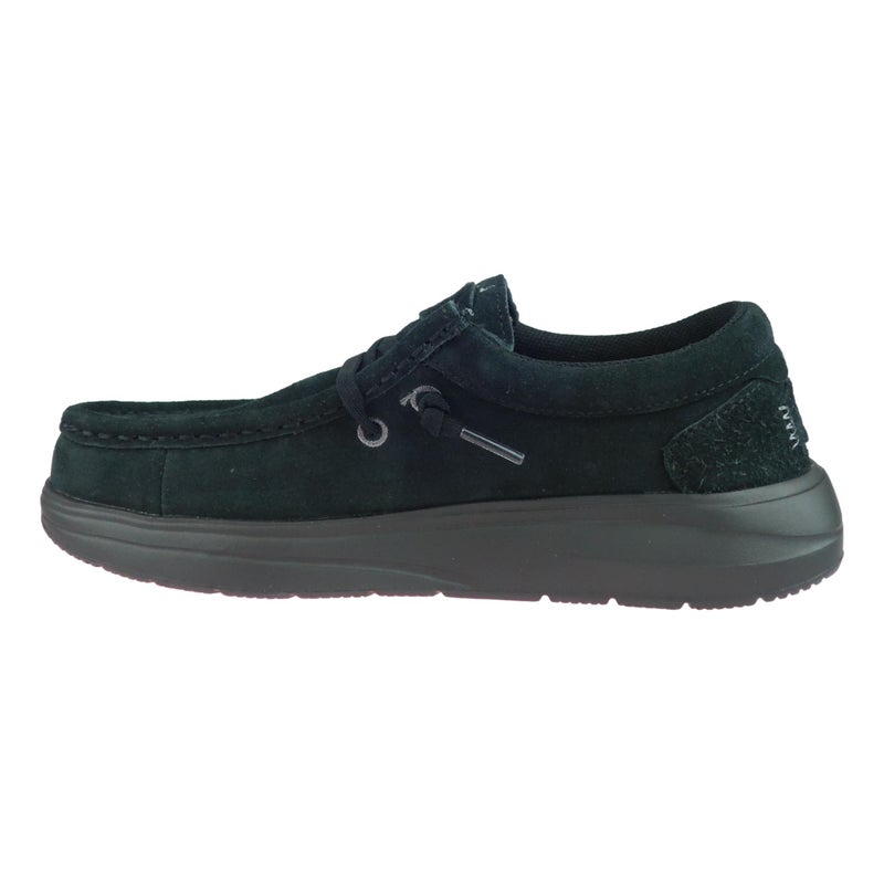 HEYDUDE Wendy Comf suede black