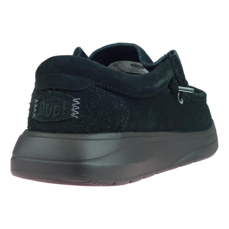 HEYDUDE Wendy Comf suede black