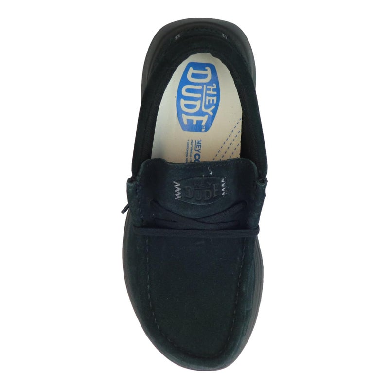 HEYDUDE Wendy Comf suede black