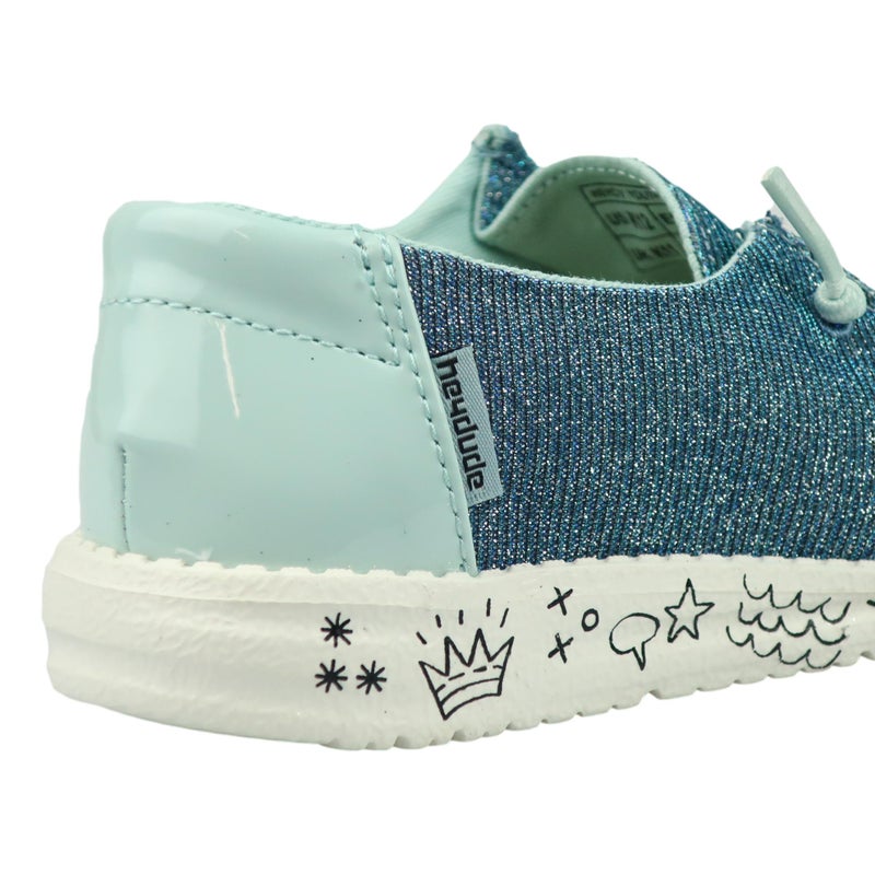 HeyDude Wendy youth disco azur