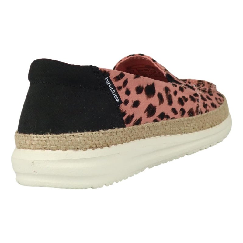 HeyDude Lena Leopard rose