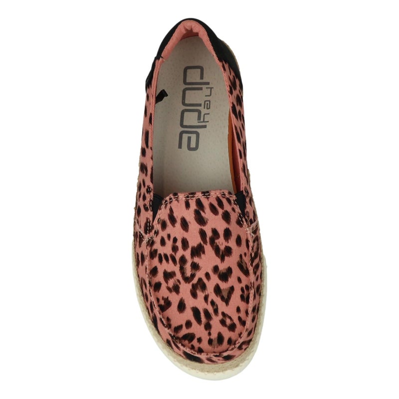 HeyDude Lena Leopard rose